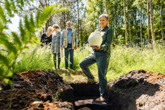 Natuurbegraven na cremeren